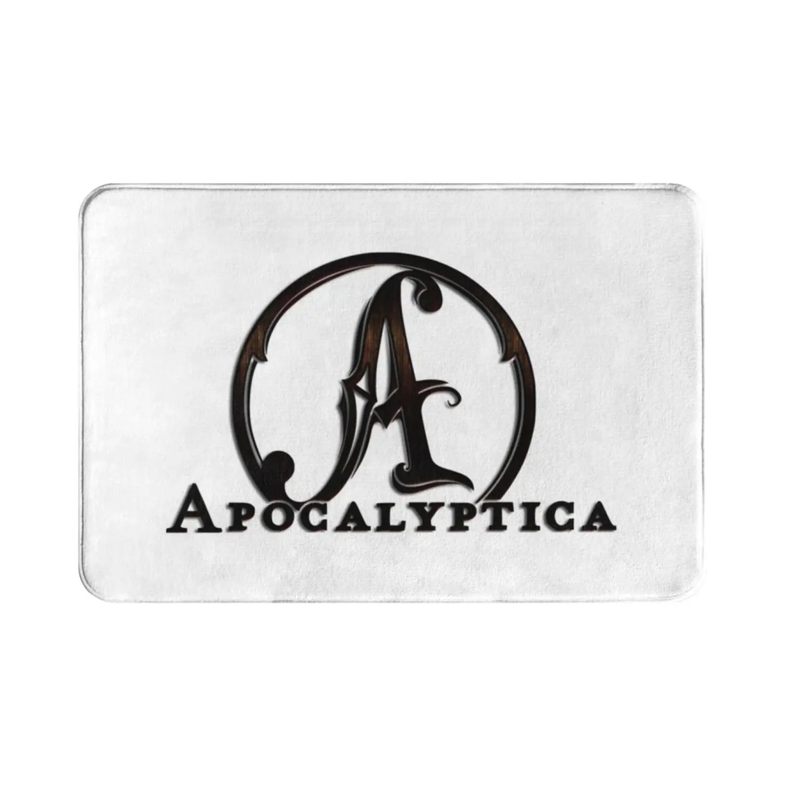 Epic Logo White And Black Apocalyptica 99name Carpet Mat Rug Cushion Soft Non-Slip Epic Logo White And Black