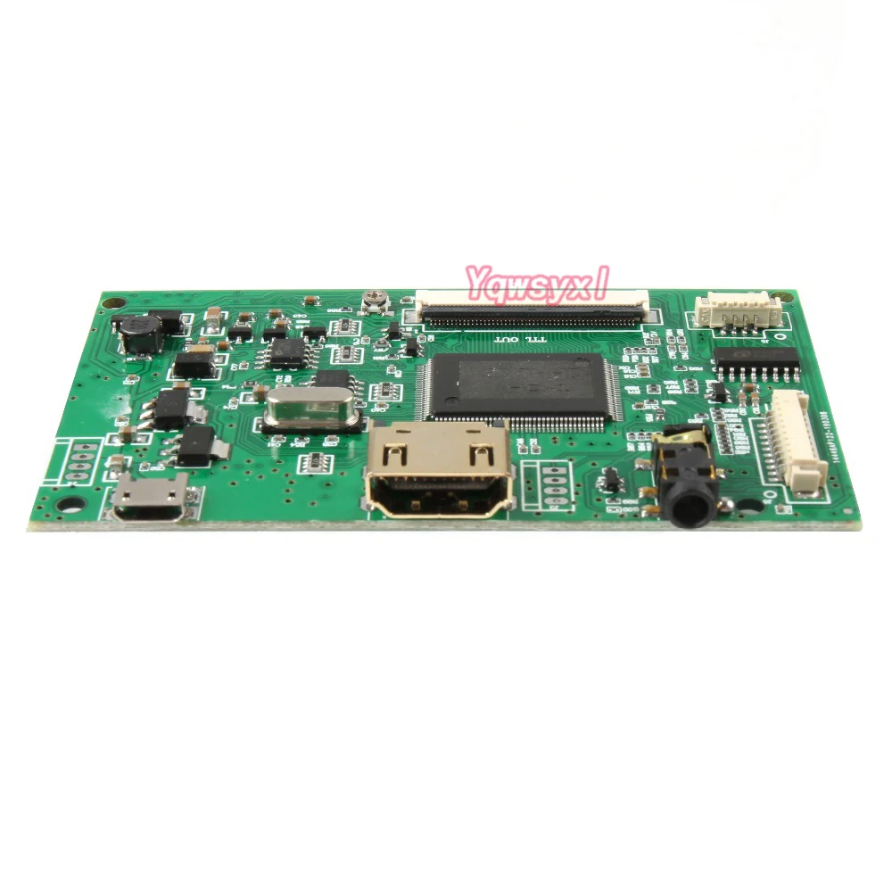 Imagem -06 - Yqwsyxl Polegada 50pin 1024x600 7300101463 E231732 Tft Lcd Placa Controlador Driver Hdmi-compatível Usb 5v