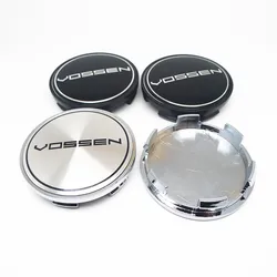 Vossen-tapa central para rueda de coche, 4 piezas, 65mm, 59mm, emblema, insignia, pegatina, accesorios de estilo automático