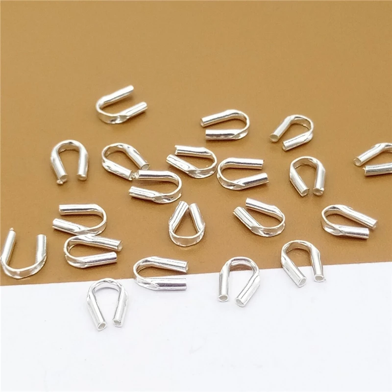 14K Gold Filled Kabel-Drahtschützer für Schmuckherstellung, handgemachtes DIY-Zubehör, Goldschmuckkomponenten – Detail 30