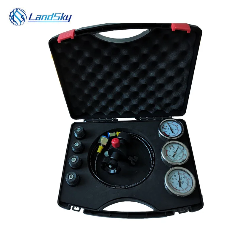 XZTGK-01 Nitrogen Gas Charging Kit Hydraulic Accumulator  Pressure Test   Tool Inflatable 100 250 400ba