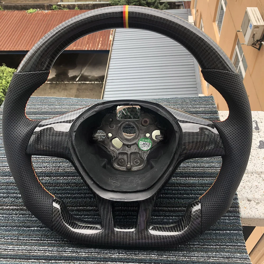 Carbon fiber steering wheel For Volkswagen Golf 7 modified MK7 2015 2016 2016