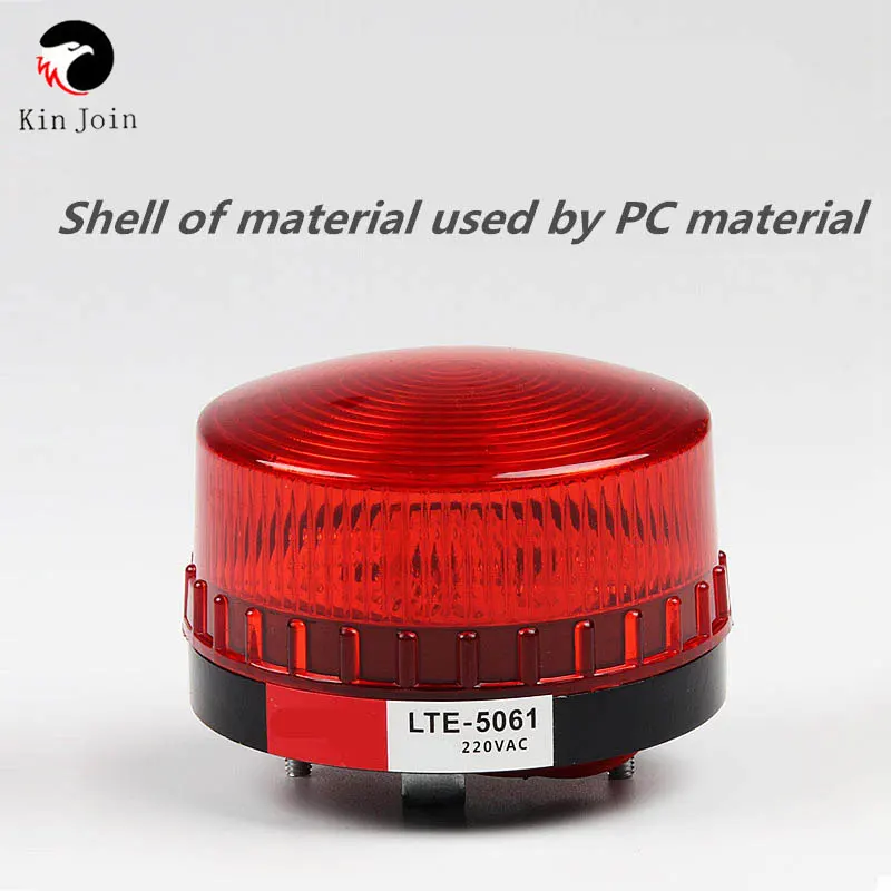 Waterproof Mini Light Safety Alarm Flashing Signal Flashlight Optional Red Yellow