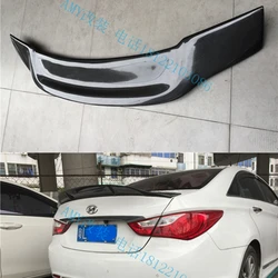 Suitable for Hyundai Sonata Spoiler Carbon Fiber Material Car Rear Wing Spoiler Now R Style Spoiler 2011-2013