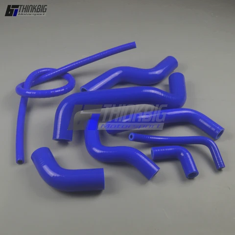 Комплект силиконовых шлангов радиатора для 1989-1993 Toyota Celica GT-Four ST185 RC 3S-GTE (8 шт.)