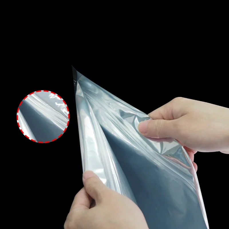 100Pcs 35x50/40x60/45x70/50x80cm Large Zipper Top Aluminum Foil Mylar Resealable Valve Pack Package Pouches Ziplock Storage Bags