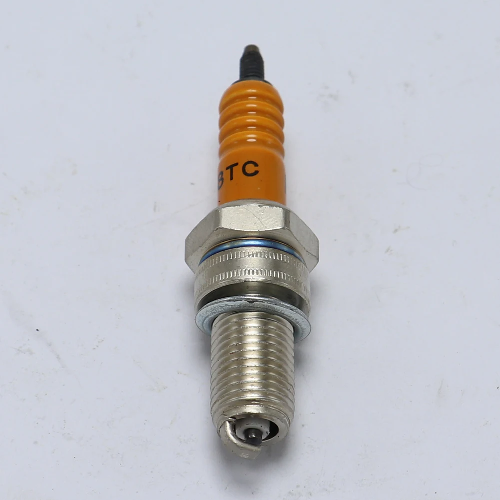 Vodool High Performance 3-Electrode Motorcycle Spark Plug for Honda Yamaha Yamaha D8EA D8RC DR8EA D7EA T2197 12mm Dia