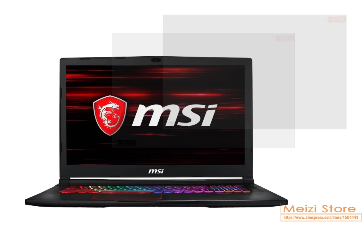 

5pcs/pack Clear 17 Inch Notebook Laptop Screen Protector Film for 17.3" For MSI GL72M GE72VR GT72VR GS73VR GL72 GS73 GP73 GF72
