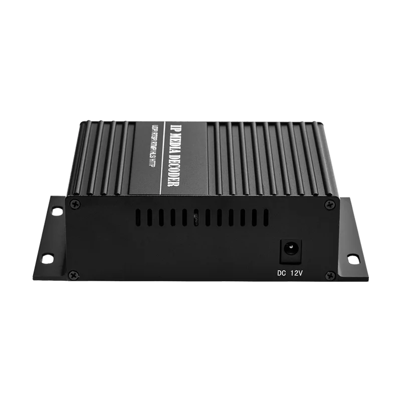 OTV-HS10 H265 H264 1080P SDI IP Decodificador com saída USB SDI para Network Streaming Decodificador IP RTMP RTSP UDP HTTP SRT HLS