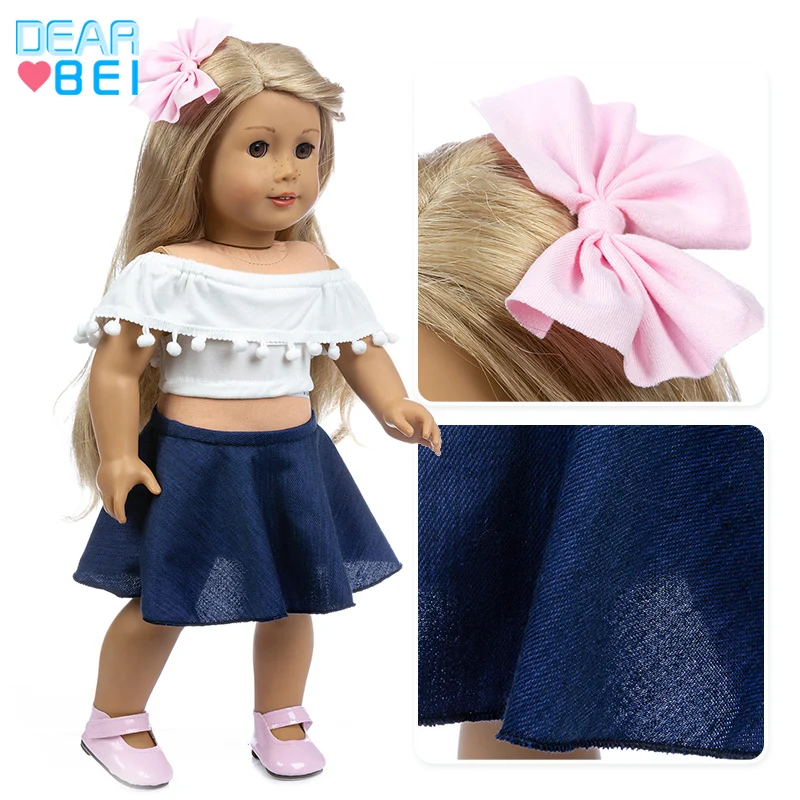 

New Lovely dress in spring Fit For American Girl Doll 18 Inch Doll Clothes , Shoes are not included.