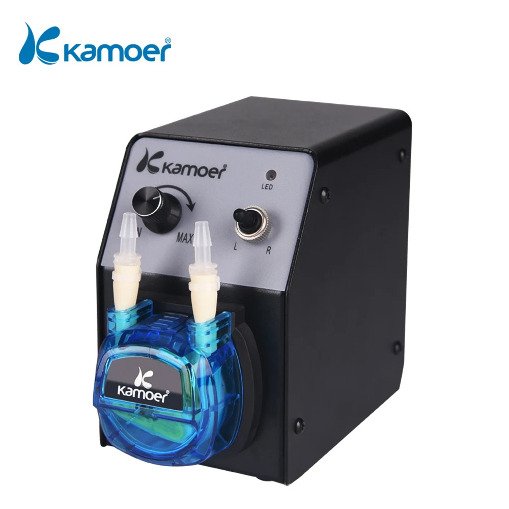 Imagem -03 - Kamoer 260 ml Min Kcp Pro2 Bomba Peristáltica 12v dc Motor Ajustável Bomba de Dosagem Fluxo Apoio cw Ccw para Laboratório