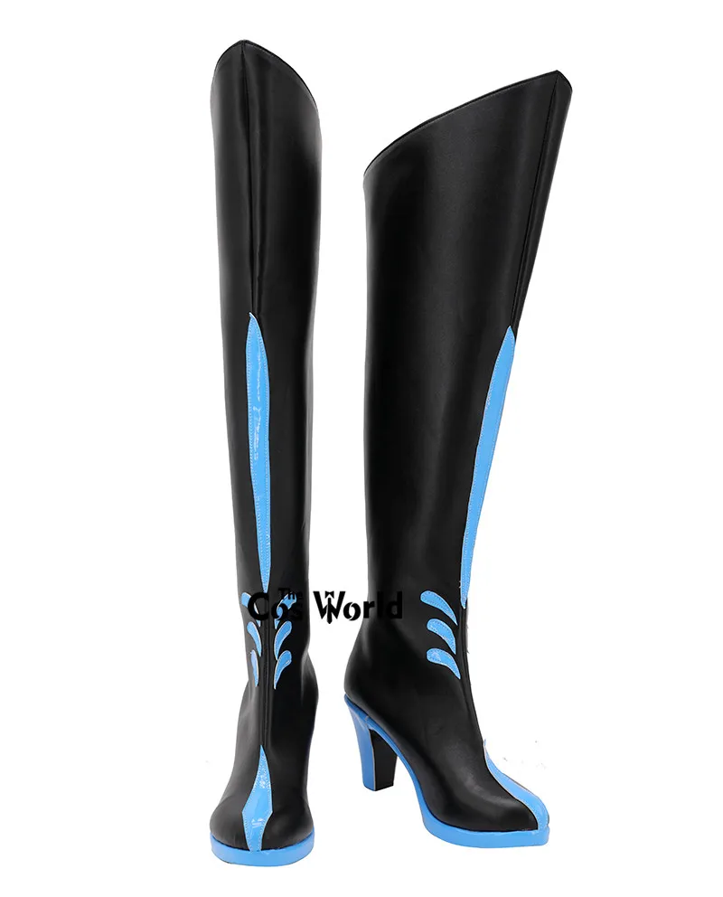 Fate Grand Order Morgan le Fay Games Customize Cosplay High Heels Shoes Boots