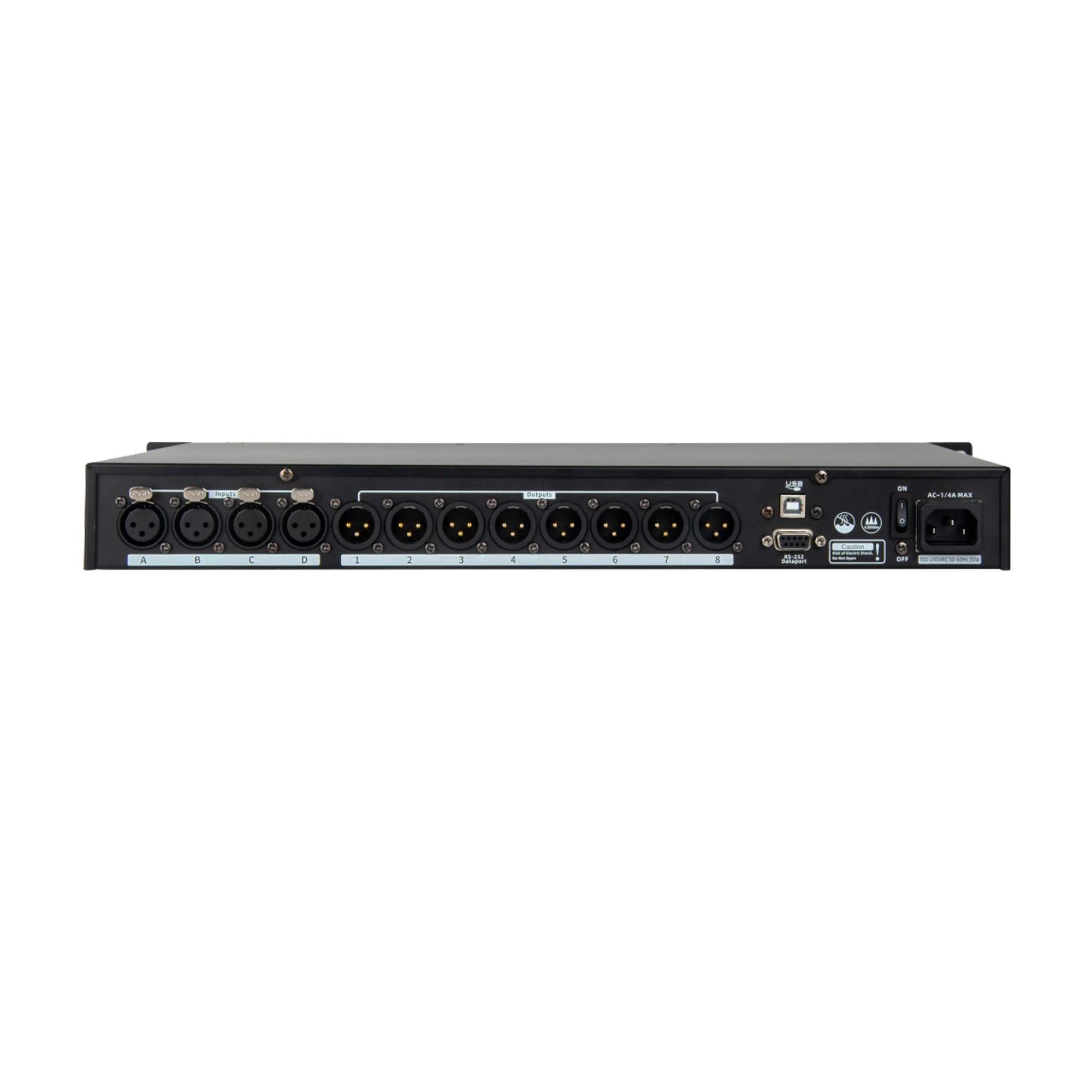 Leicozic procesor DSP 4In 8Out dźwięk cyfrowy procesor procesador De Audio Equalizer DJ Studio XTB480 dla wydajności na żywo