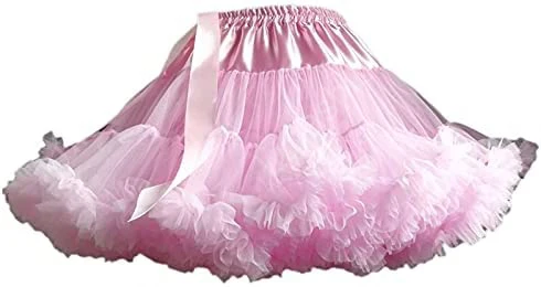 Women's Girl's Lolita Petticoat Bridal Petticoat Cosplay Party Prom Dress Short Underskirt Tulle Crinoline Petticoat Puffy Skirt