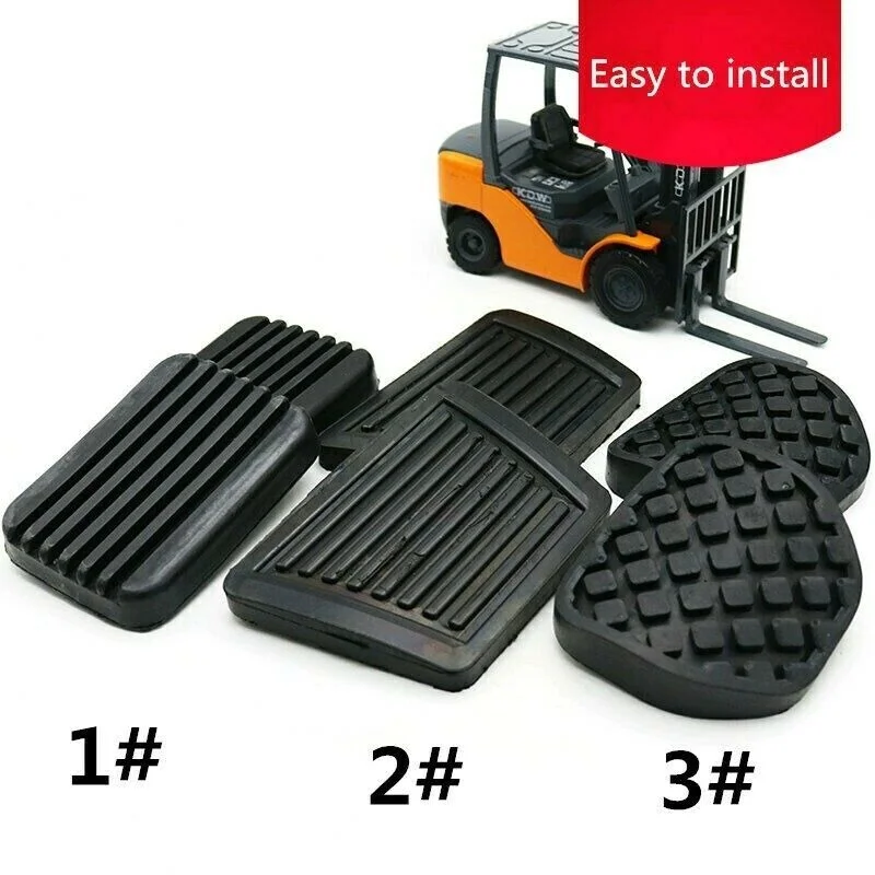 2PCS New Forklift Clutch Brake Pedal Foot Pad Rubber Mat For HELI HANGCHA Machine