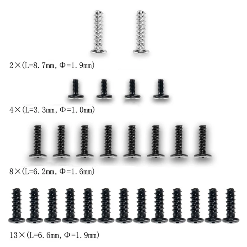 Gamepad Case Disassemble Repair Tools Kit Cross Screwdriver Replacement for Sony PS5 PlayStation Dualsense 5 Controller Screws