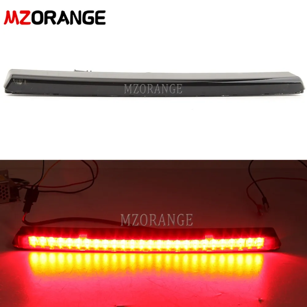 MZORANGE LED Third Brake Light For Volkswagen Scirocco 2009 2010 2011 2012-2016 Rear 3rd High Tail Lamp Car Accessories Black