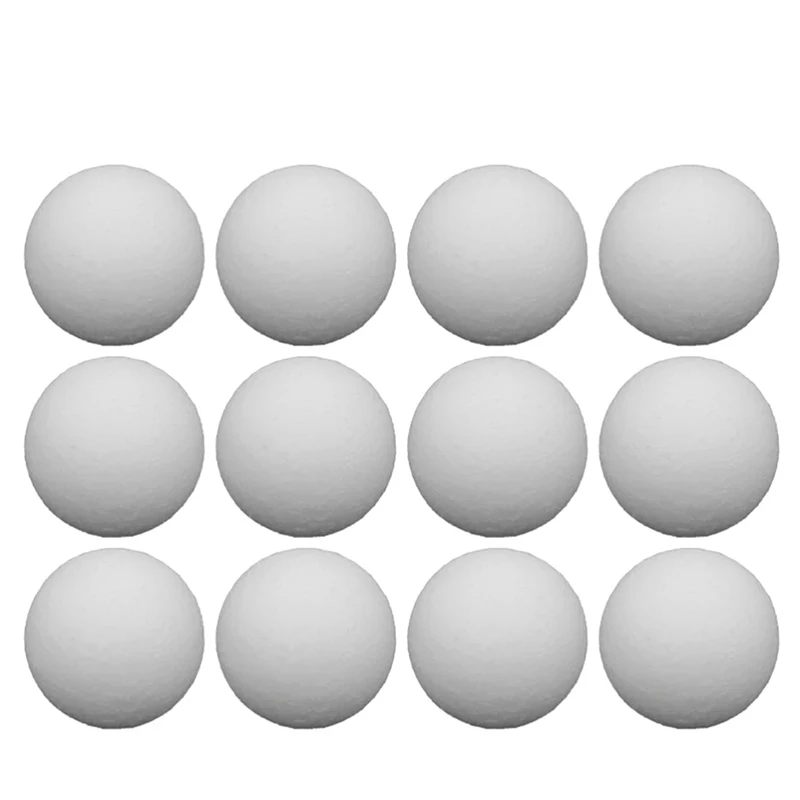 10pcs 36mm Table Soccer Foosballs Game Replacement Official Tabletop Game Football Balls White Mini Table Football Soccer Ball