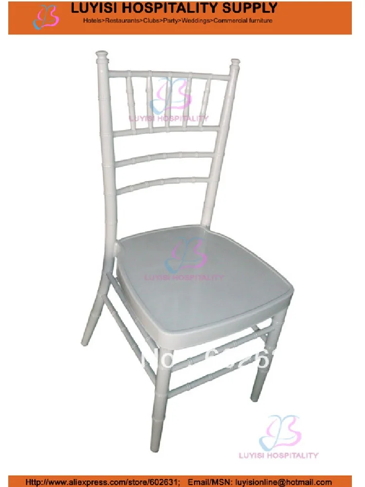 White Aluminum Tiffany Chair