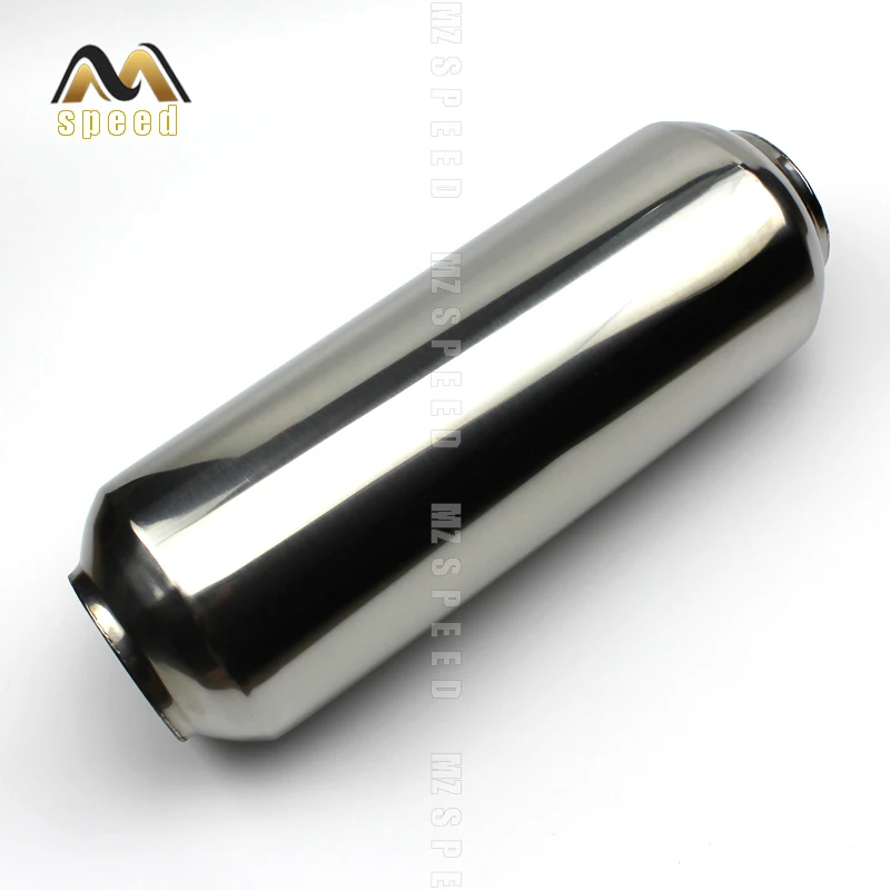 Universal modified Stainless steel exhaust pipe  Automobile Exhaust muffler Spiral exhaust pipe in the drum