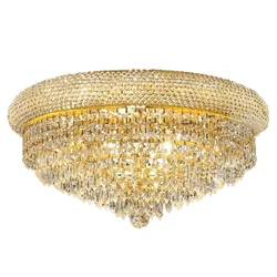 Modern Crystal Ceiling Light for Living Room Kitchen Island Home decor Gold hanging light Led Luxury Cristal Lustre Ceiling Lamp