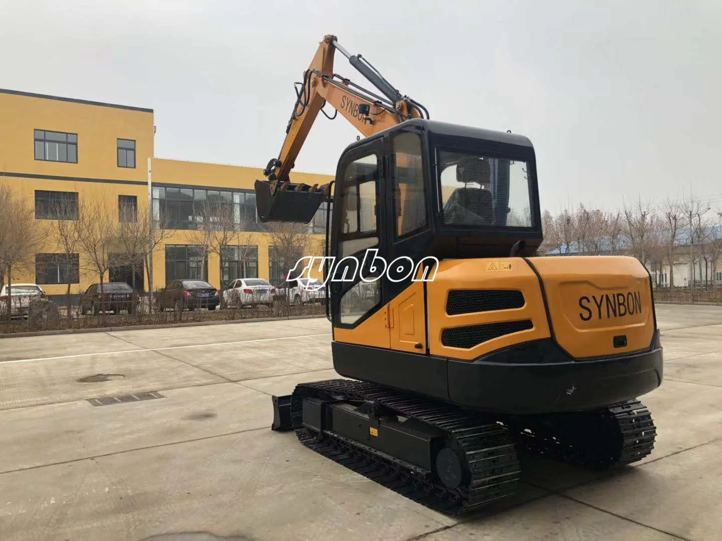 New Crawler Excavator Hydraulic System Digger SY607 For Farm Building