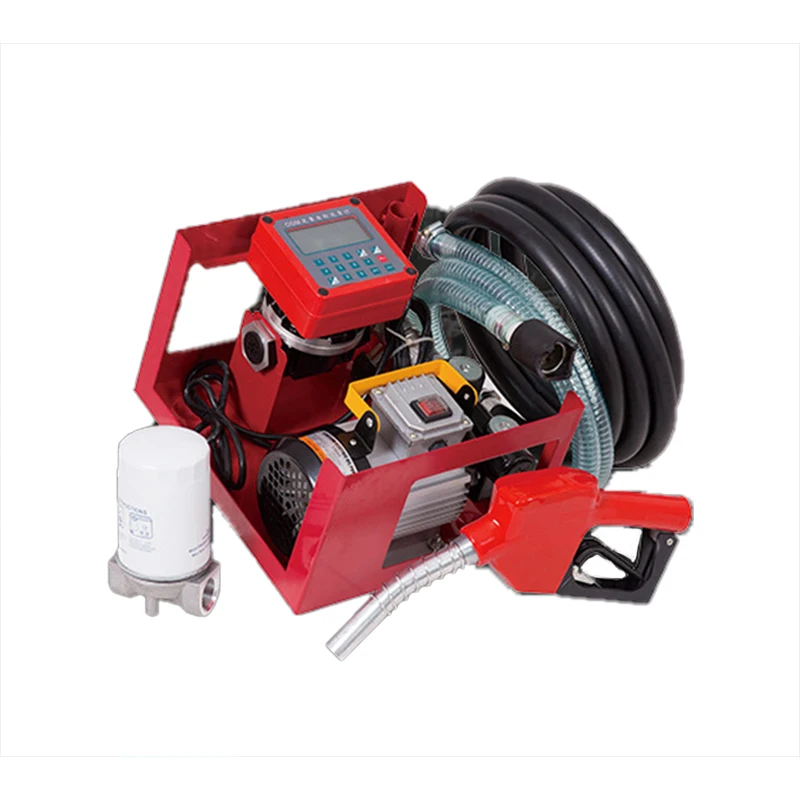 Pumping Unit Electric Pump Electronic Quantitative Pricing Fuel Pump 550W Digital Clock Fuel Delivery Pump Device 220V