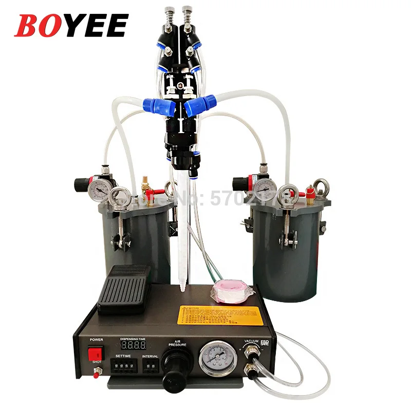 Precision resin Auto Glue Dispenser Solder Paste Liquid Controller Dropper Fluid dispenser of low cost