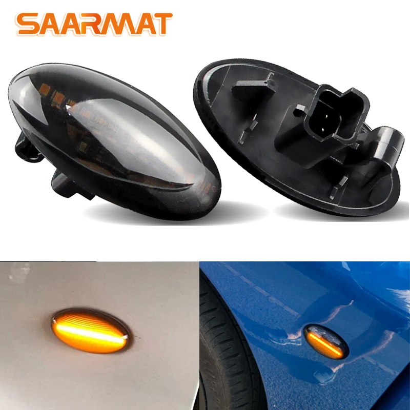 

Dynamic Flashing LED Side Marker Sequential Blinker Turn Signal Light For Citroen Berlingo Jumpy Xsara Picasso C3 C5 C1 C2 C6