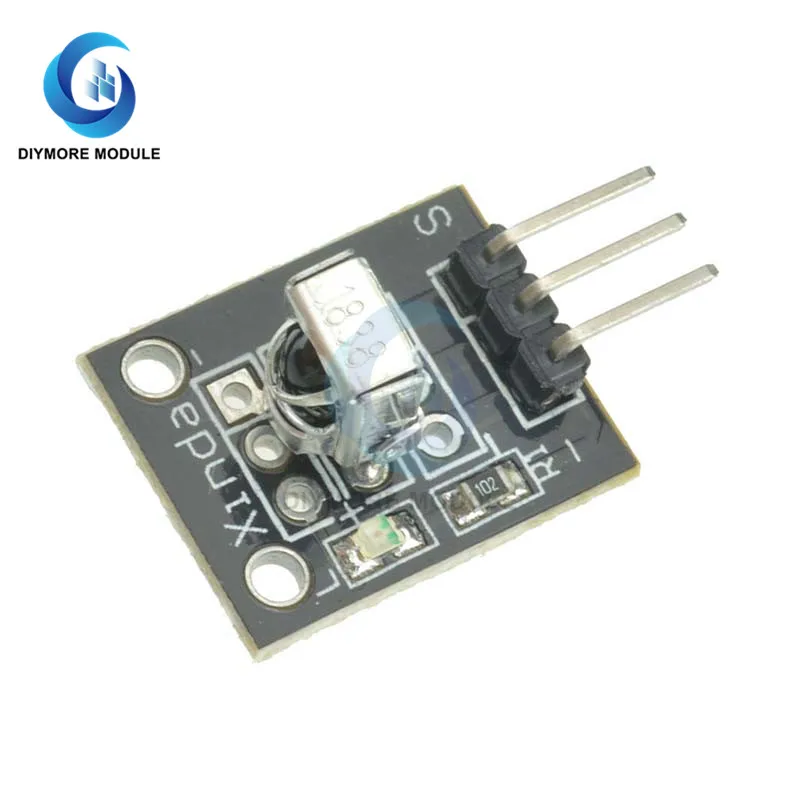 VS1838 IR Infrared Sensor Receiver Module 2.7 -5.5V 18m Receiving Range for Arduino Development DIY Kit