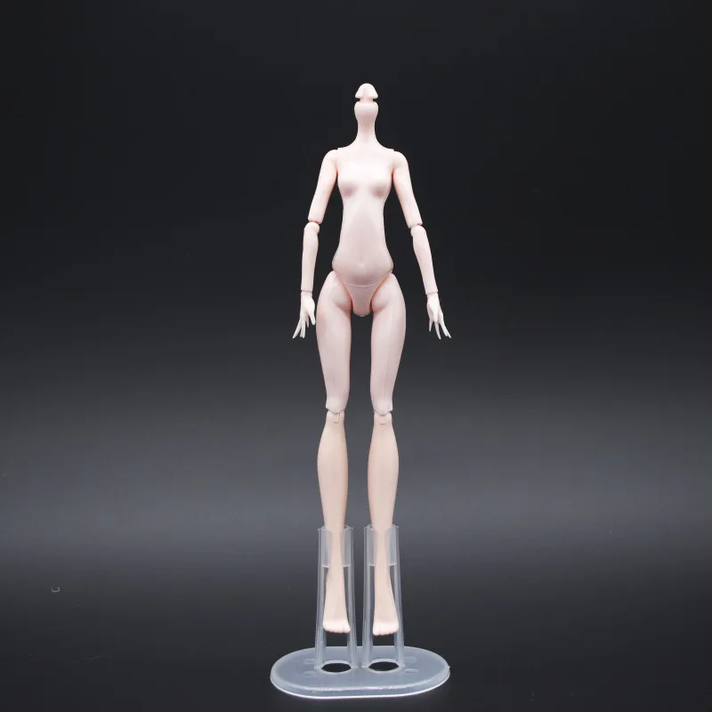 Doll Figure Body Multi-Joints Movable Doll Body Toy 23cm Doll Toy To Fit Many Heads White Green Brown Monstering High Doll Body