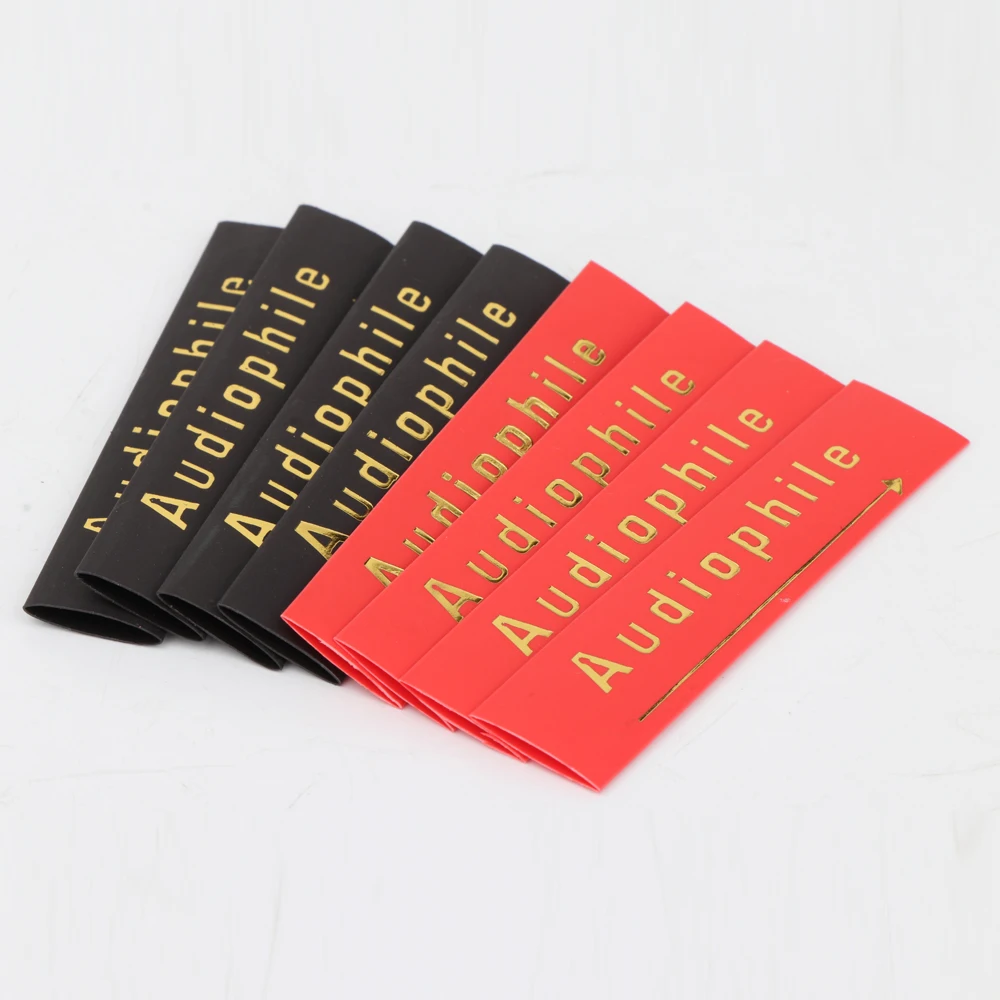 

High Quality AudioPhile Tube Heat Shrink Tube 10mm Insulated Sleeving Tubing for Speaker Interconnect Audio Cable DIY Tube