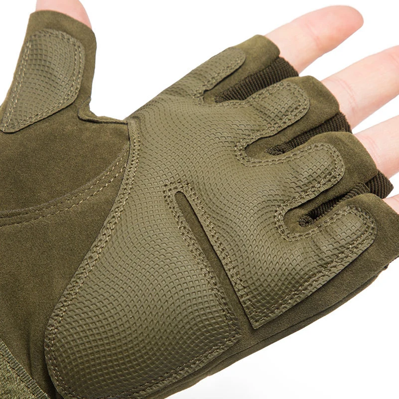 New Cycling Non-slip Wear-resistant Gloves Protective Half-finger Outdoor Training Full-finger Motorcycle Tactical Gloves