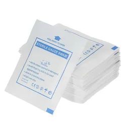 10pcs/lot Gauze Pad First Aid Kit Waterproof Wound Dressing Sterile Bags Emergency Survival Kit Gauze Pad Wound Care