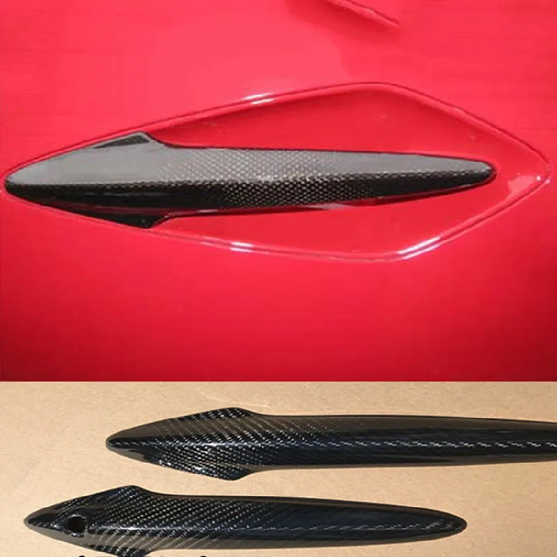 

Чехол для дверной ручки из углеродного волокна для Honda Civic FN2 2006 2007 2008 2009 2010 2011 2 шт.