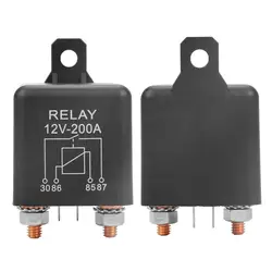 Car Truck Motor Automotive Relay 24V/12V 200A/100A/120A Continuous Type Automotive Modular Relay