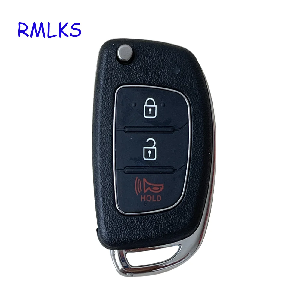 3 Buttons Remote Car Key Case For Hyundai HB20 IX35 I45 SANTA FE Accent I40 I20 HY15 HY20 TOY40 Uncut Blade Fob shell