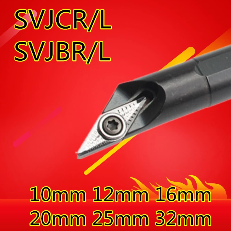 1PCS S10K-SVJCR11 S12M-SVJCR11 S16Q-SVJCR11 S20R-SVJCR11 S20R-SVJCR16 S25S-SVJCR16 S32T-SVJCR16 SVJBR16 10mm-32mm CNC 선반 도구