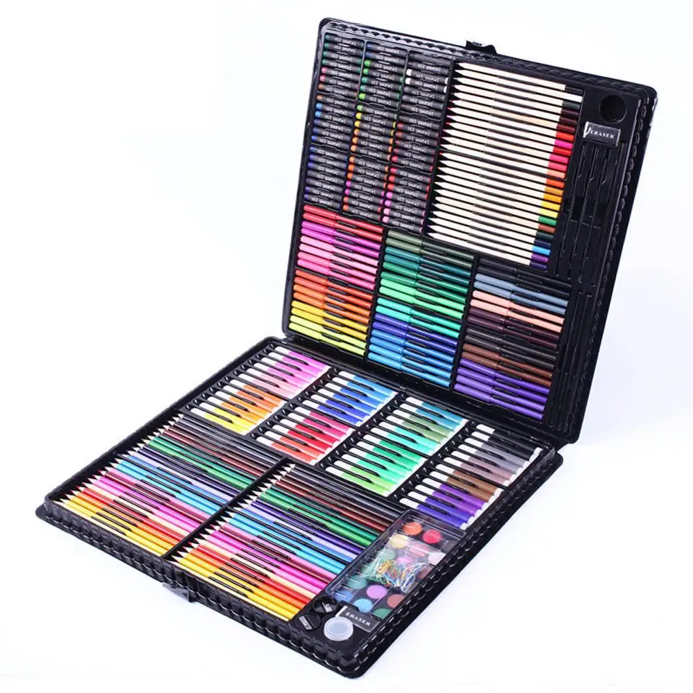 

288 Pcs/Pack Painting Watercolor Art Set Gift Stationery for Children Painting and Drawing