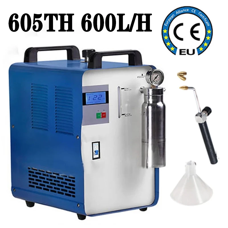 

600L/H Acrylic Flame Polisher Machine Electric Oxygen Hydrogen Polishing grinding machine HHO Generator 220V/110V