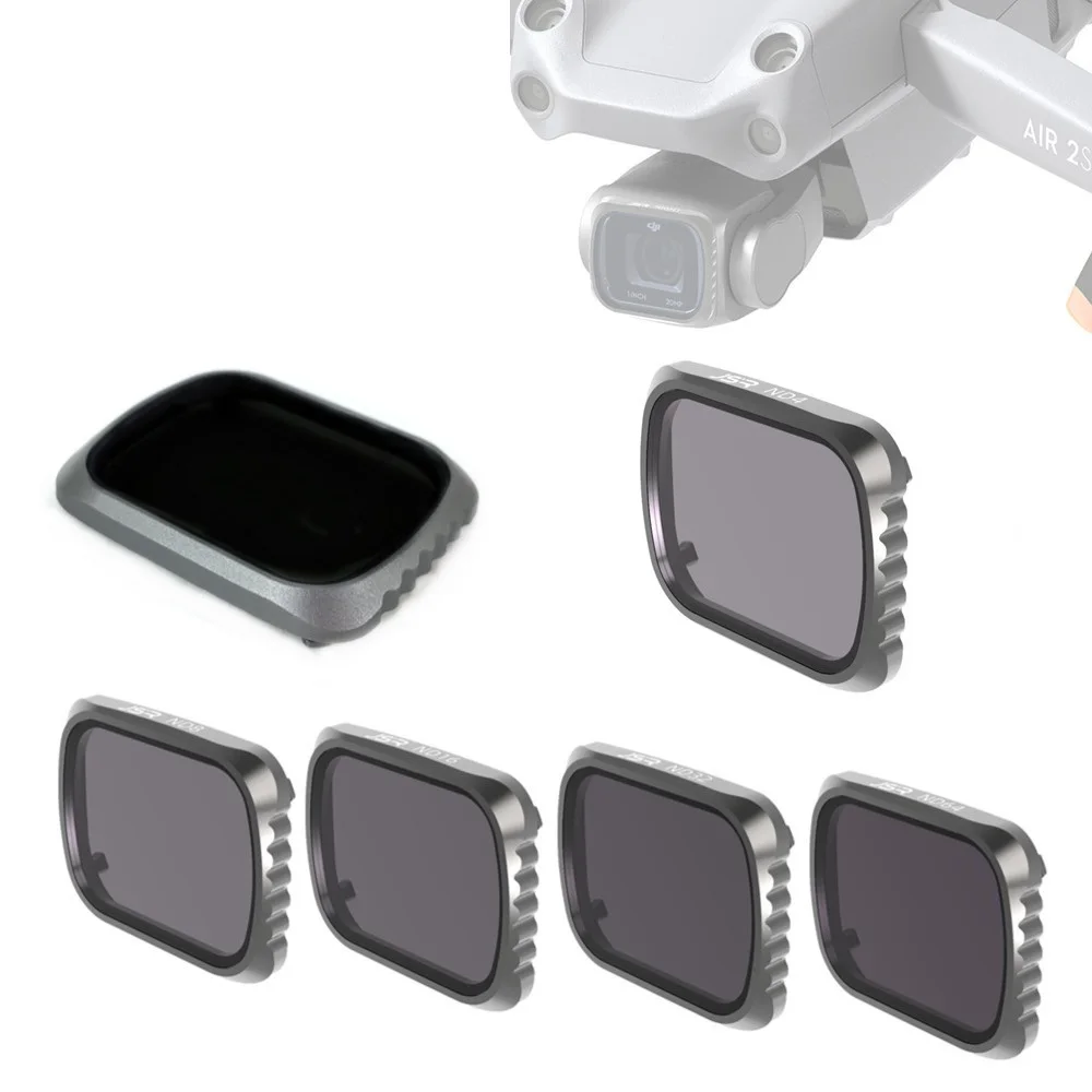 Glass ND4 ND8 ND16 ND32 ND64 ND1000 GND64 ND Filter Neutral Density Protector for DJI Air 2S Drone Air2S Accessories