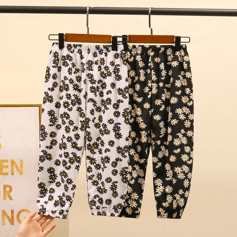 girls clothes boys jeans ripped jeans for kids Mosquito pants denim ultra-thin summer new cotton air-conditioning pants