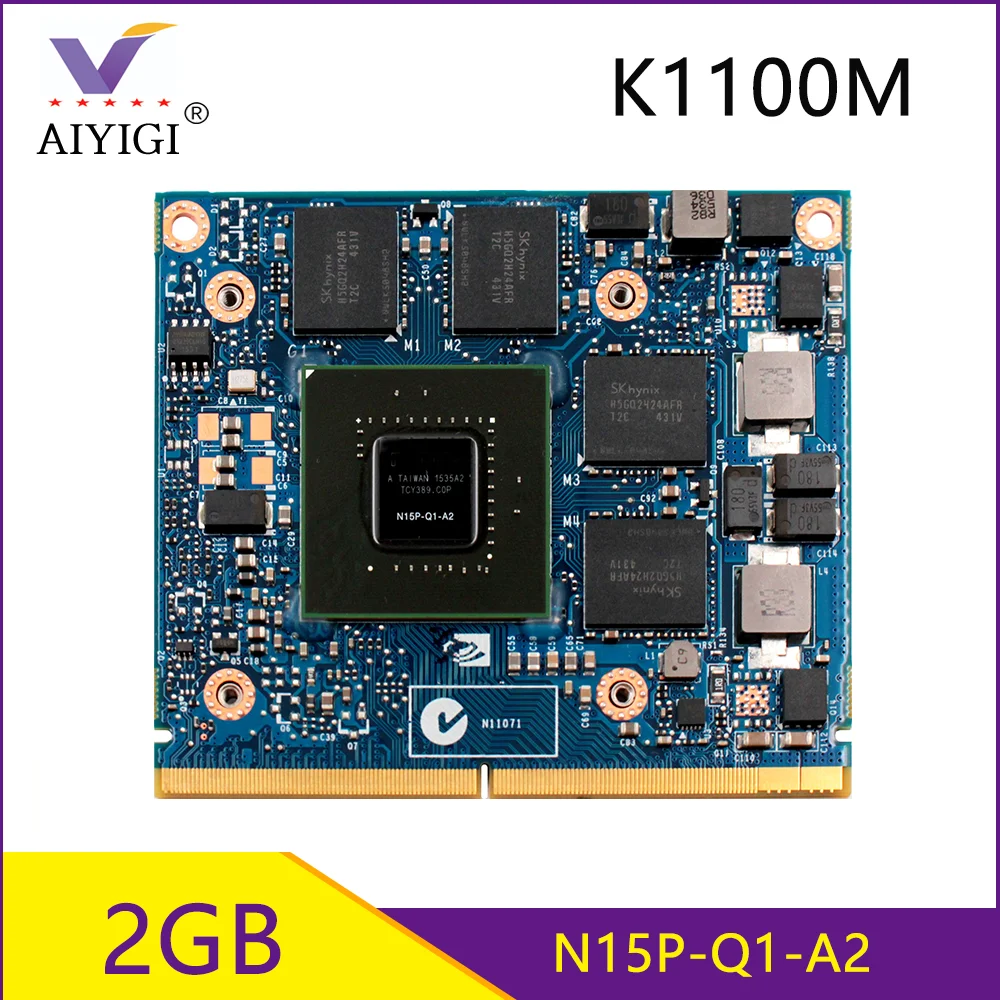Placa de Vídeo Quadro K1100 Gddr5 2gb N15p-q1-a2 Imac A1311 2010 2011 A1312 2009 2010 2011 Anos