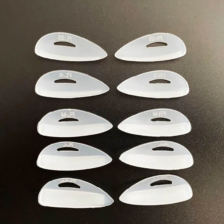 10 Cái/bộ Silicone Uốn Lông Mi Miếng Lót Uốn Lông Mi Perm Miếng Lót Giả Mắt Mi Shield Miếng Lót Mi Phụ Kiện Applicator
