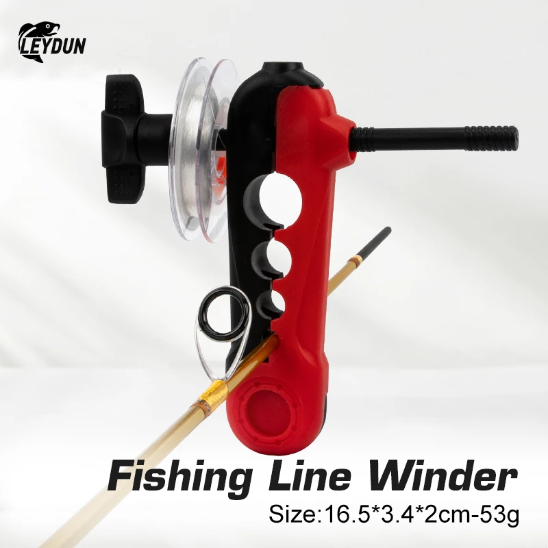 LEYDUN Portable Fishing Line Winder Spooler Fishing Reels Tools Machine spinning Baitcasting Reel spool Spooling Station Tool