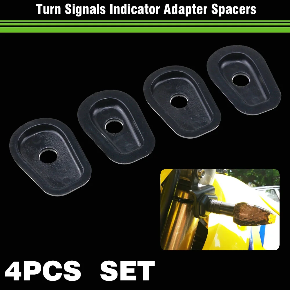 For KAWASAKI ER6N ER6F KLE 500 KLR 650 NINJA 250 300 650 650R 1000 Z900 Motorcycle LED Turn Signal Indicator Adapter Spacers