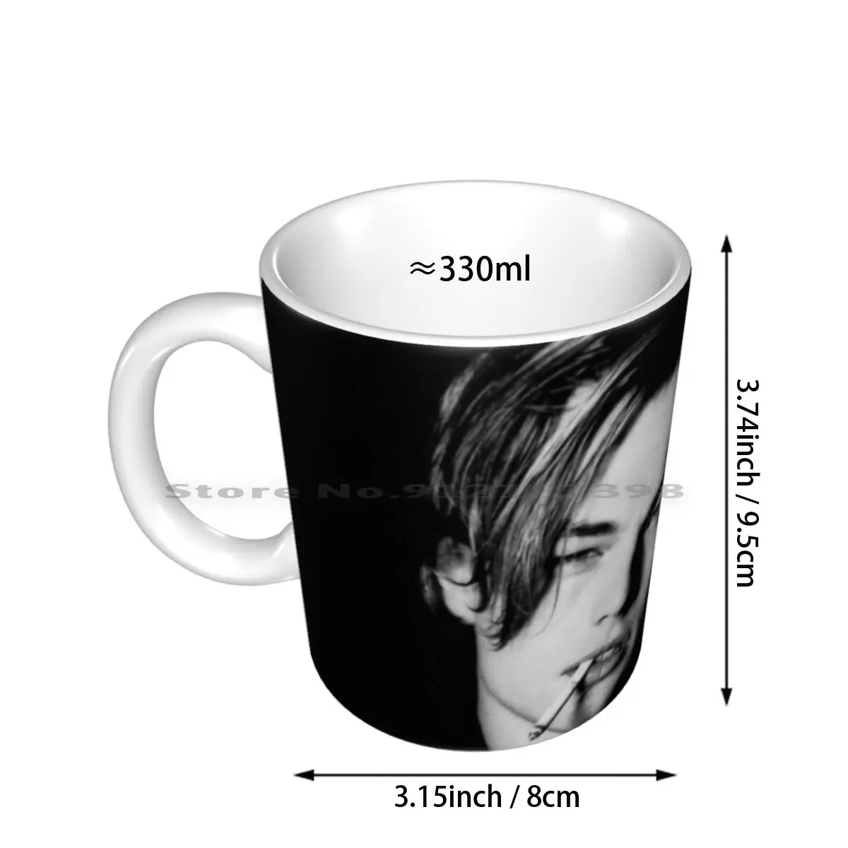 Leonardo Dicaprio Ciggarete Ceramic Mugs Coffee Cups Milk Tea Mug Leonardo Dicaprio Ciggarete Leonardo Dicaprio Smoking