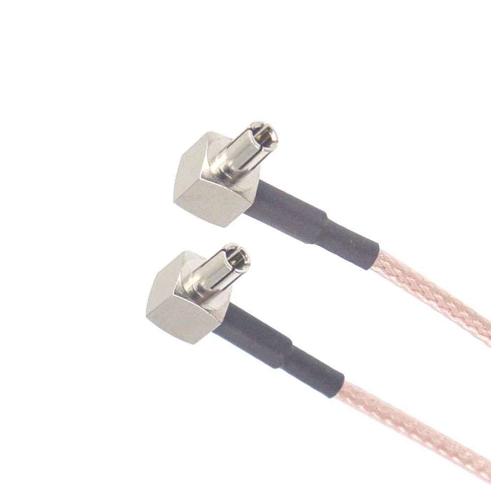 TNC To TS9 Adapter TNC Female to Y Type 2 X TS9 Male Connector Splitter Combiner Pigtail Cable RG316  RG174 15CM RF Wire