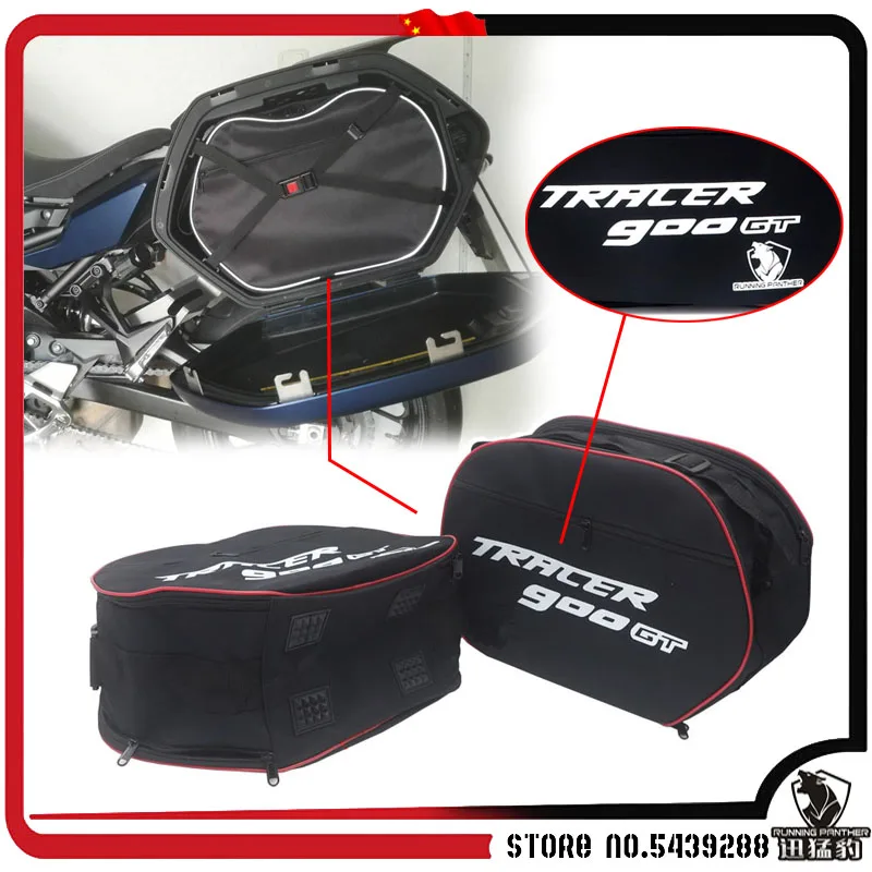 

Black FOR YAMAHA TRACER 900GT 900 GT Motorcycle PANNIER LINER BAGS Luggage Bags saddle bag lining bag storage bag 2018 2019