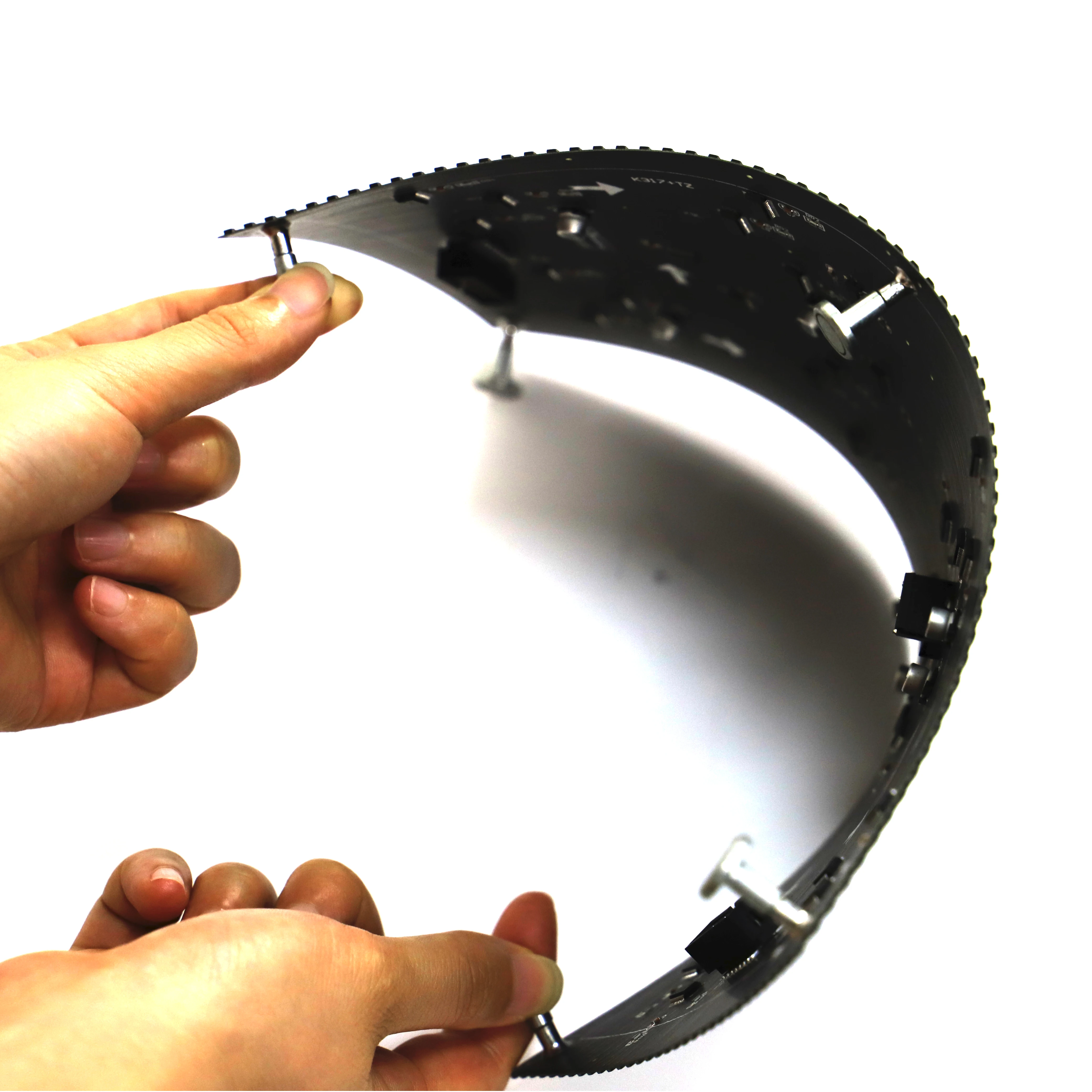 Pantalla led flexible para interiores p5 de alta flexibilidad